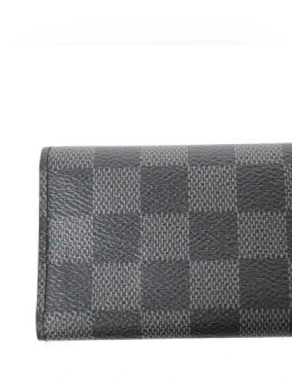 Brand NEW! LV Louis Vuitton Damier Graphite Multicle Key Canvas Black Case Gray